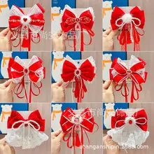 2026 Red Traditional Tassel Hairpin for Girls — feature 13