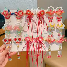 2026 Red Traditional Tassel Hairpin for Girls — feature 19