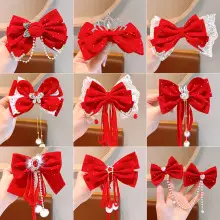 2026 Red Traditional Tassel Hairpin for Girls — feature 27