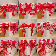 2026 Red Traditional Tassel Hairpin for Girls — feature 3