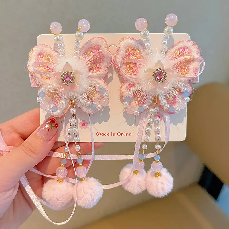 2026 Red Traditional Tassel Hairpin for Girls - Image 3