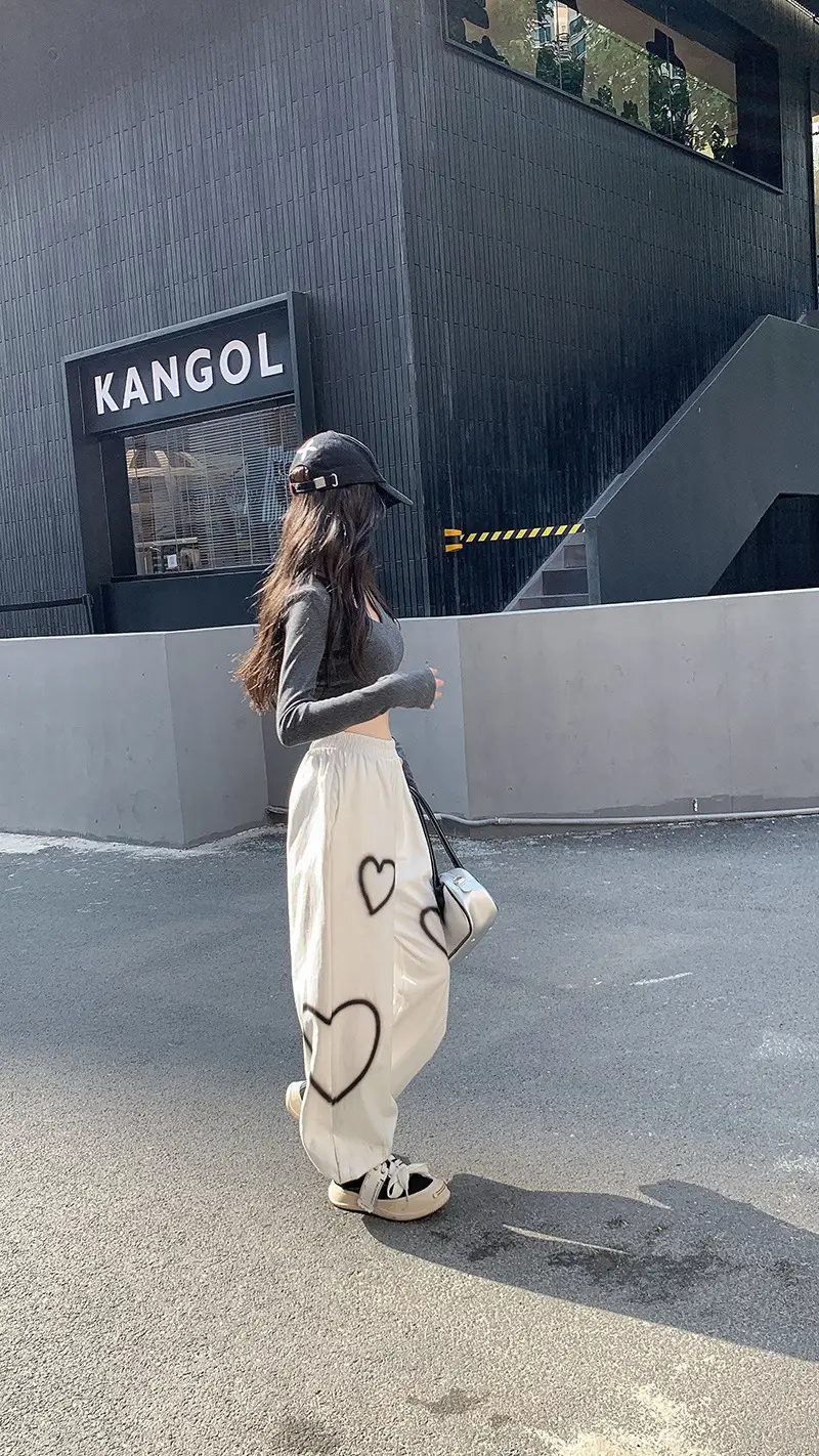 Love High Waist Ankle Tied Sports Pants Women Spring Summer — feature 12