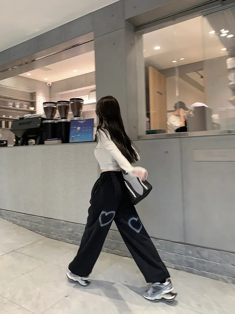 Love High Waist Ankle Tied Sports Pants Women Spring Summer — feature 16
