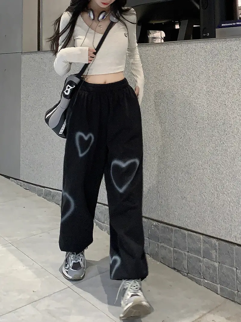 Love High Waist Ankle Tied Sports Pants Women Spring Summer — feature 20