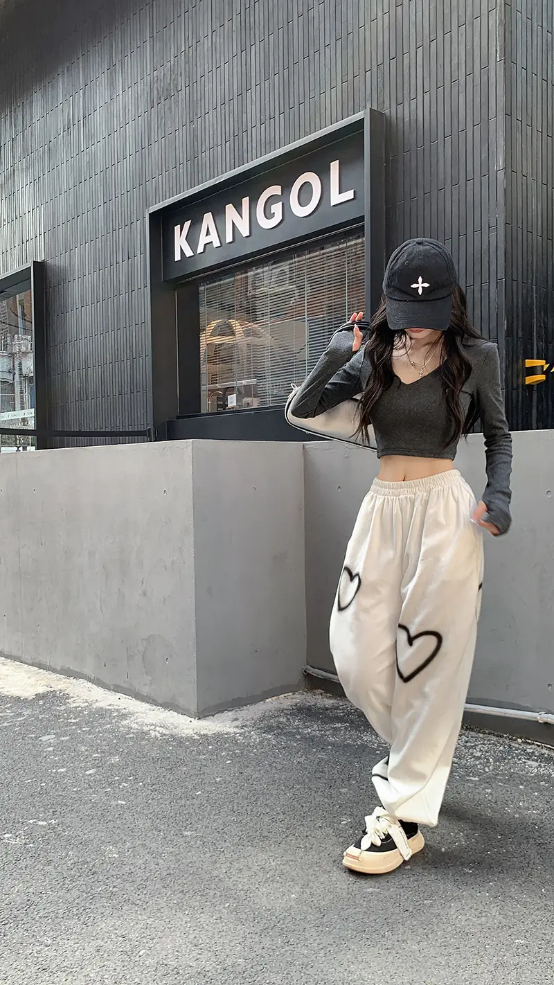 Love High Waist Ankle Tied Sports Pants Women Spring Summer — feature 4