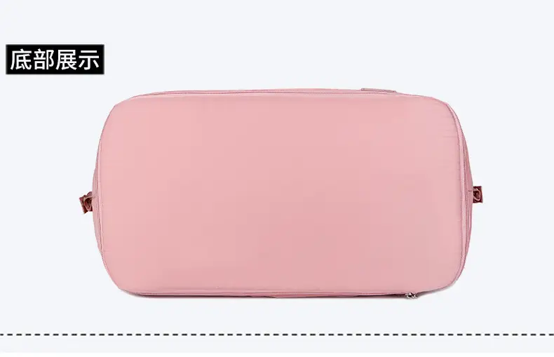 Purple Expandable Travel Bag with Trolley Design — feature 29