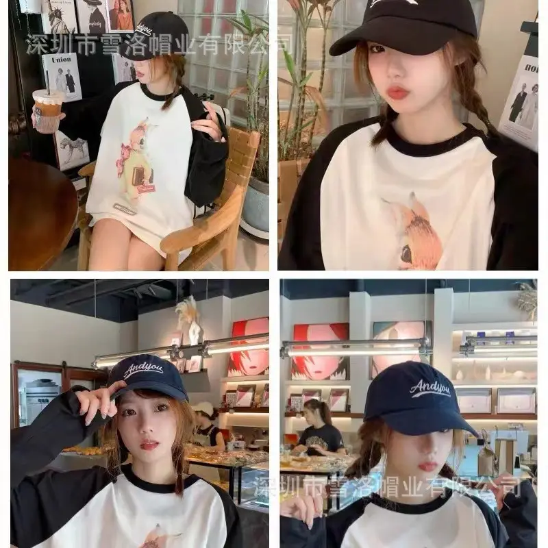 Retro Korean Style Peaked Cap Soft Top Female - Image 7
