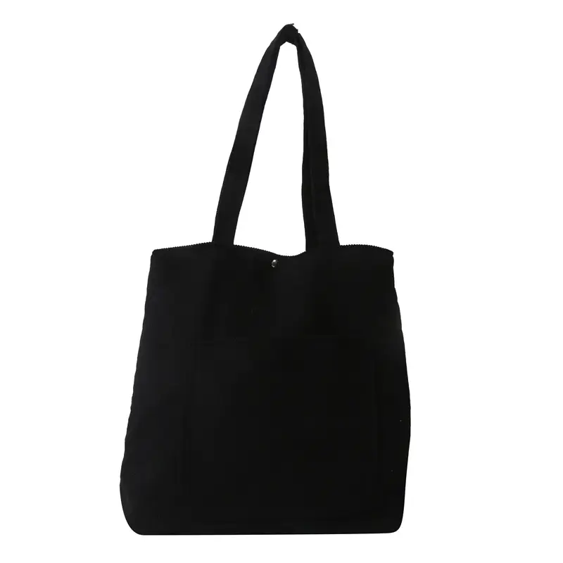 Large Capacity Korean Style Shoulder Bag Tote - Image 9