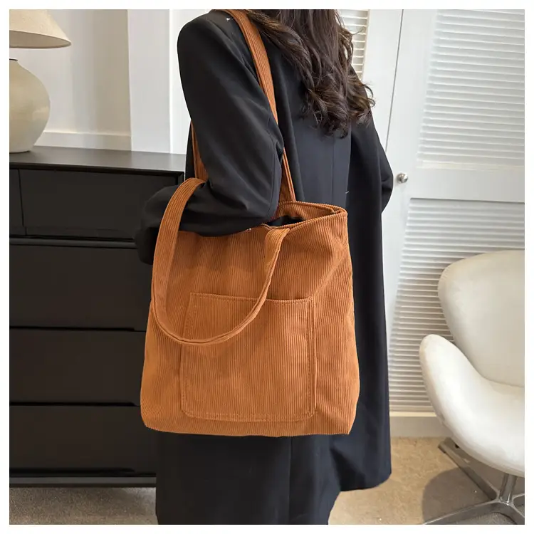 Large Capacity Korean Style Shoulder Bag Tote — feature 13
