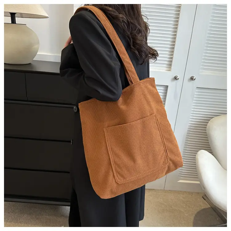 Large Capacity Korean Style Shoulder Bag Tote — feature 14