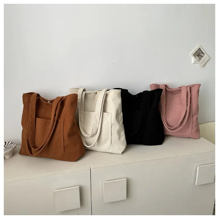 Large Capacity Korean Style Shoulder Bag Tote — feature 21