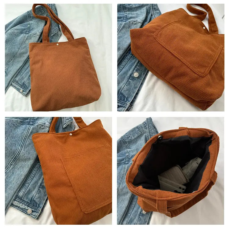 Large Capacity Korean Style Shoulder Bag Tote — feature 8