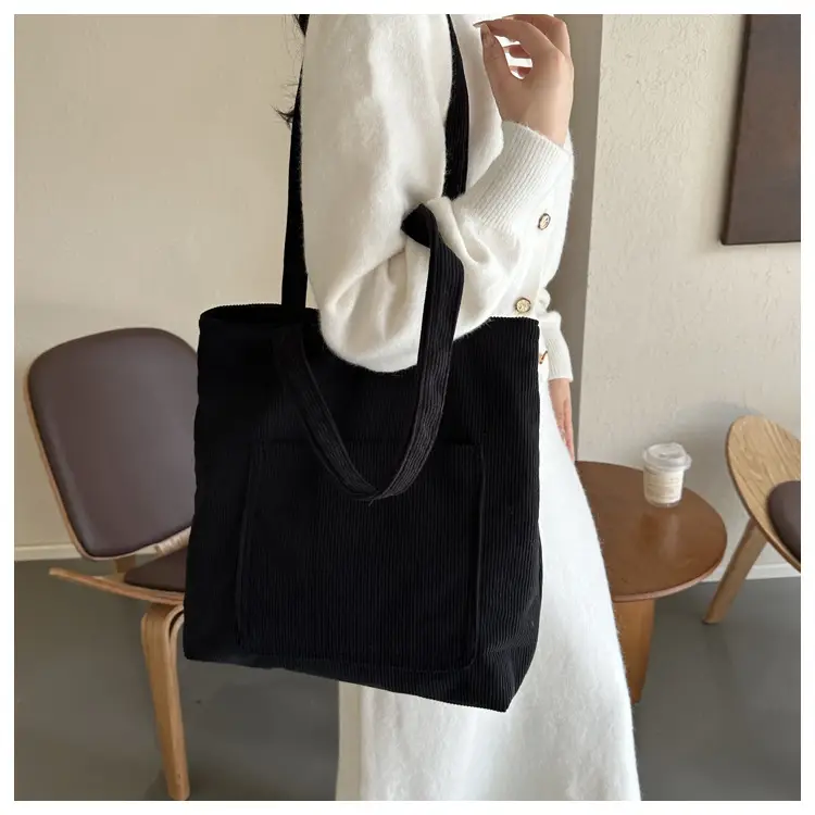 Large Capacity Korean Style Shoulder Bag Tote — feature 9