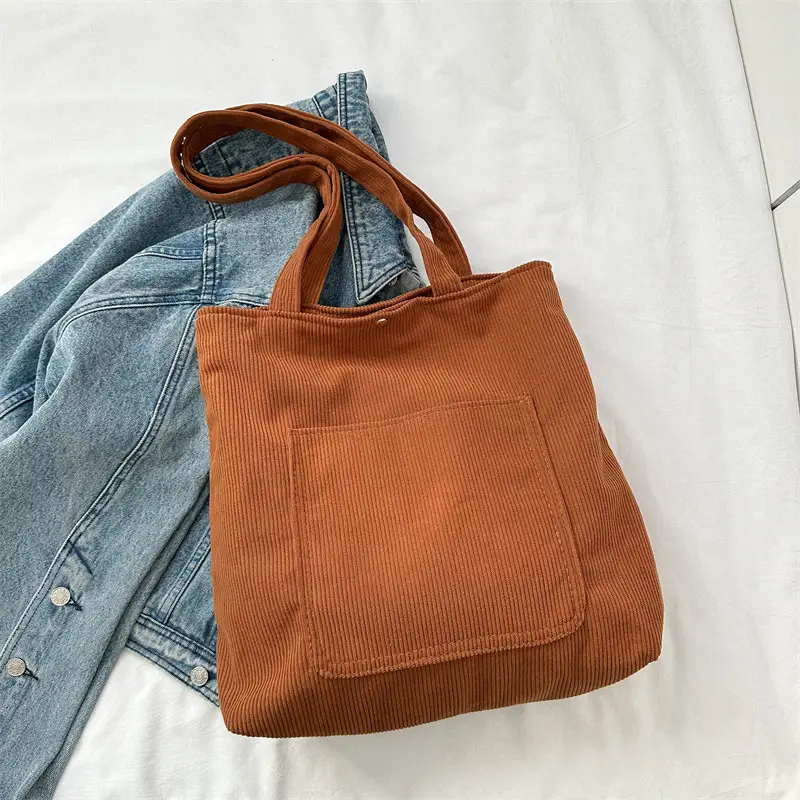 Large Capacity Korean Style Shoulder Bag Tote - Image 4