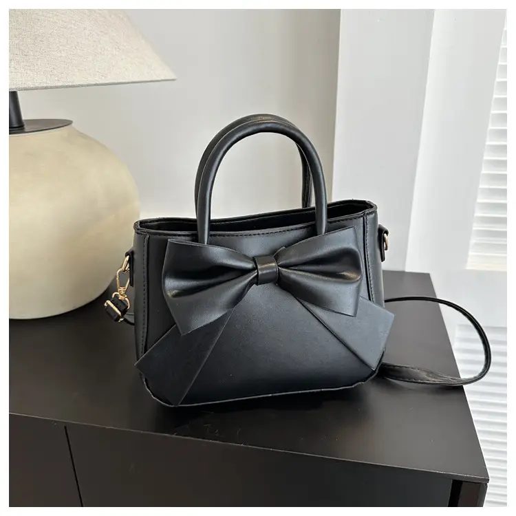 Black Bow Shoulder Messenger Bag for Women 2023 — feature 22
