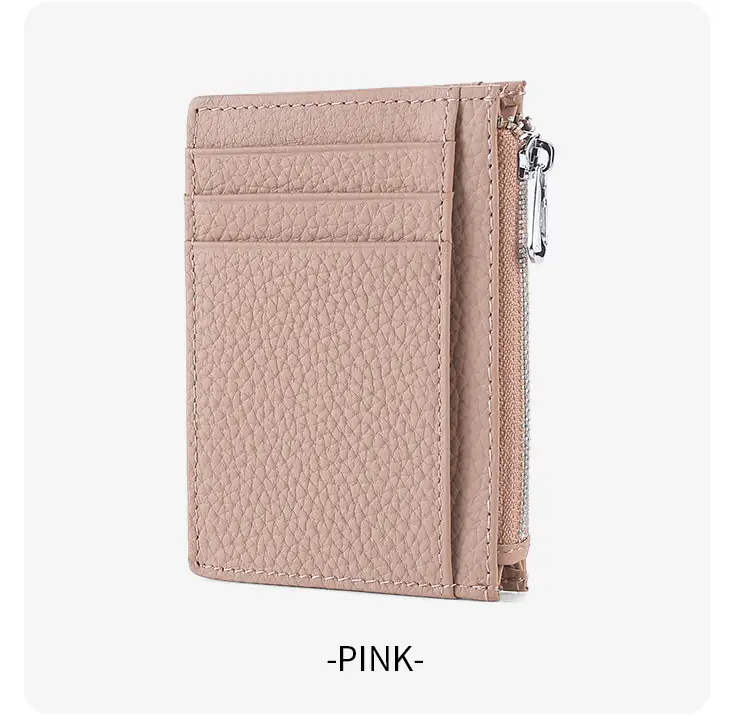 Ultra-thin Multi Color Leather RFID Wallets — feature 16