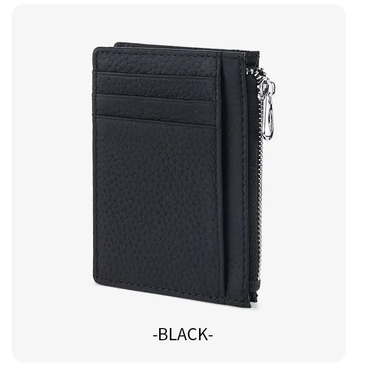 Ultra-thin Multi Color Leather RFID Wallets — feature 17