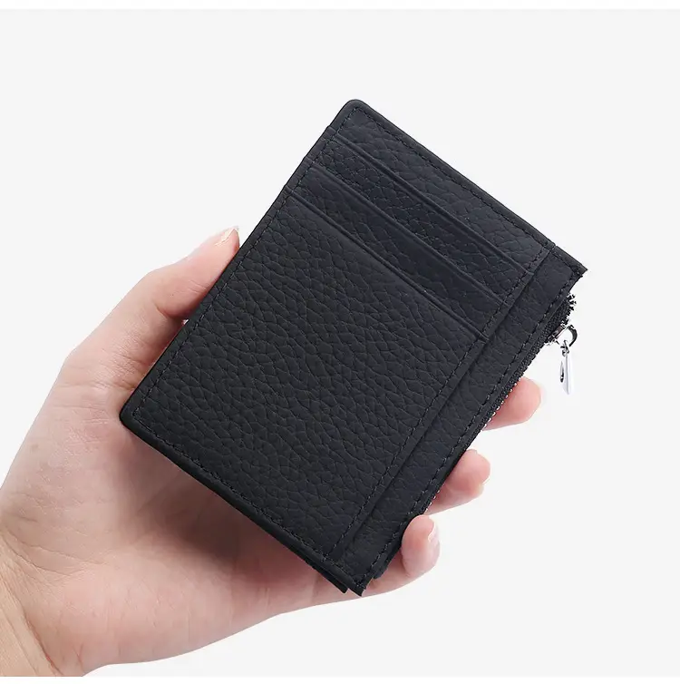 Ultra-thin Multi Color Leather RFID Wallets — feature 18