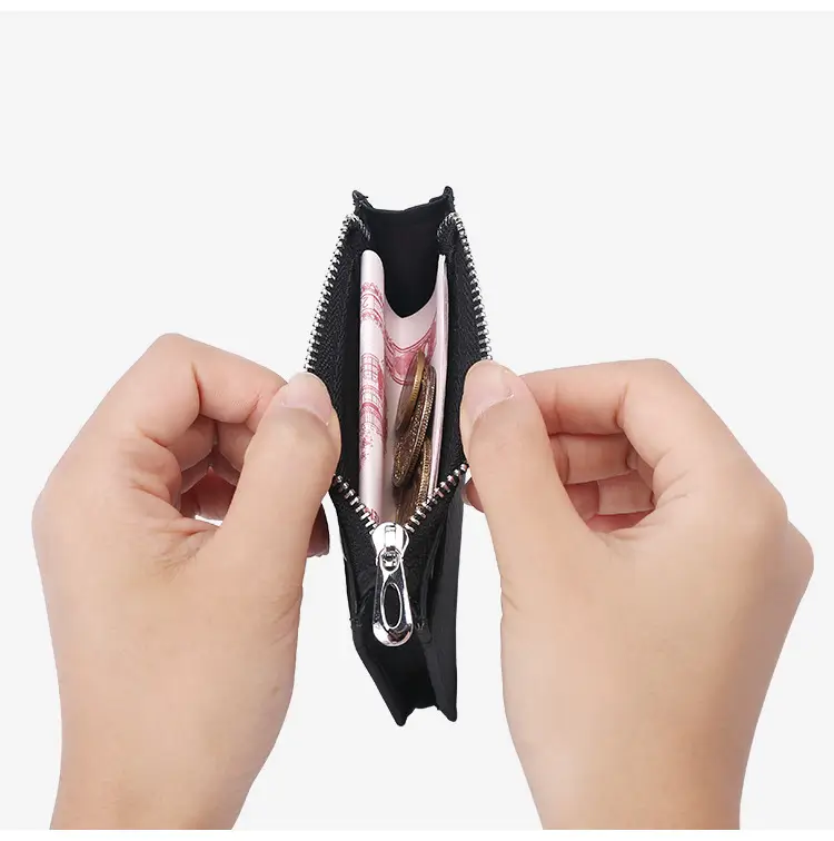 Ultra-thin Multi Color Leather RFID Wallets — feature 19