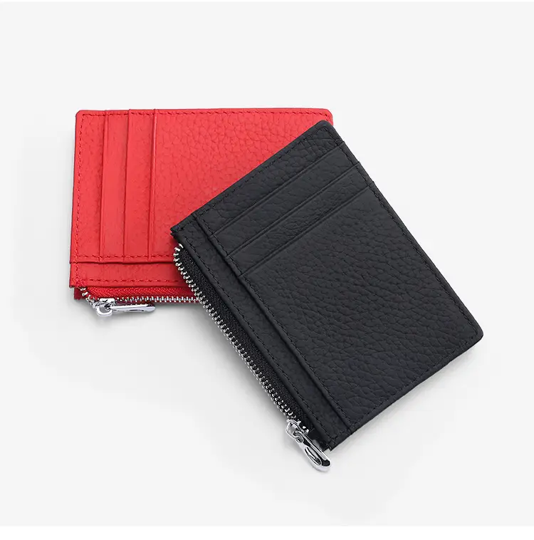 Ultra-thin Multi Color Leather RFID Wallets — feature 21
