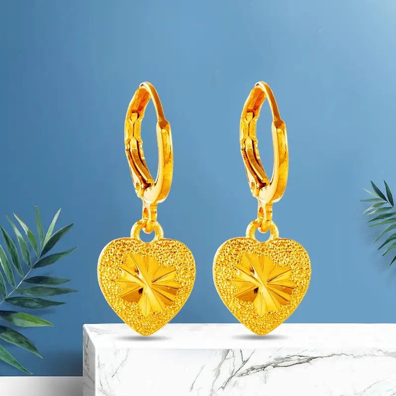 Free Picking European & American Cross Border Gold Earrings for Women - Image 3