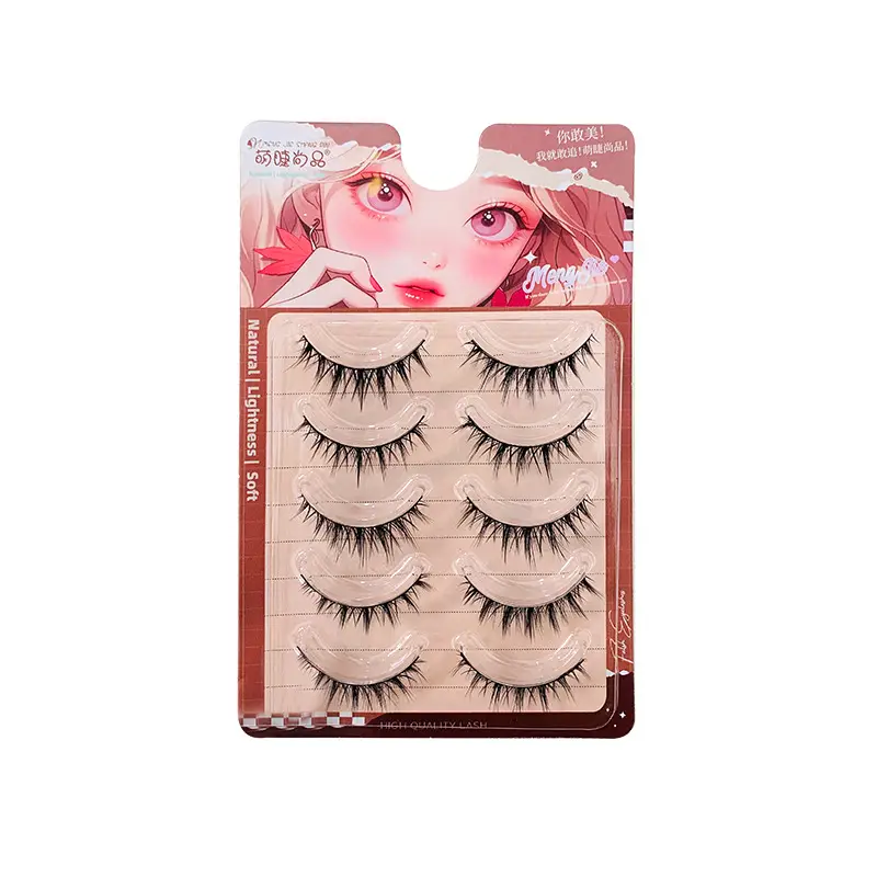 Cute False Eyelashes for Women One-Piece Cartoon Design - Image 6