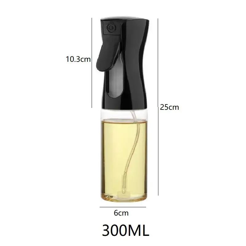 Push-Type Oil Spray Bottle 300ML Household Use - Image 5