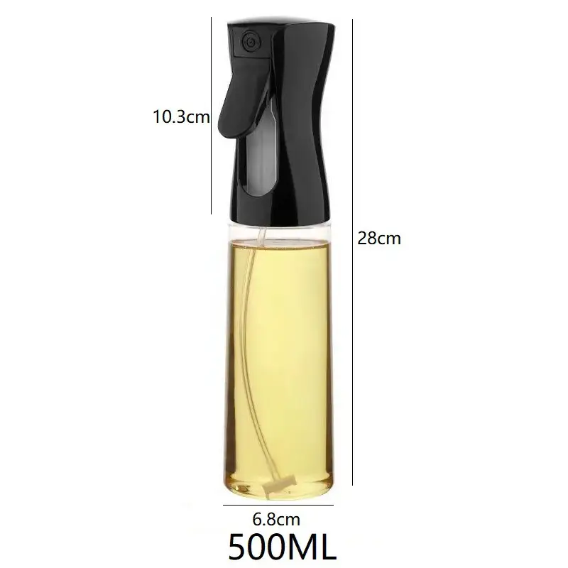 Push-Type Oil Spray Bottle 300ML Household Use - Image 6