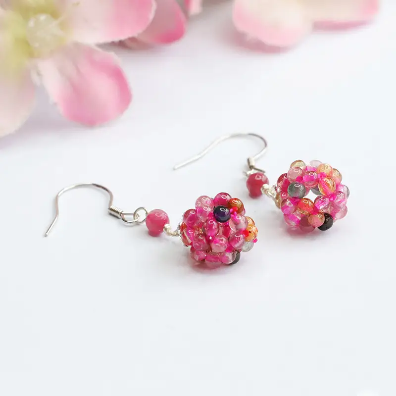 Guan Yu Inlaid Natural Tourmaline Earrings for Women — feature 7