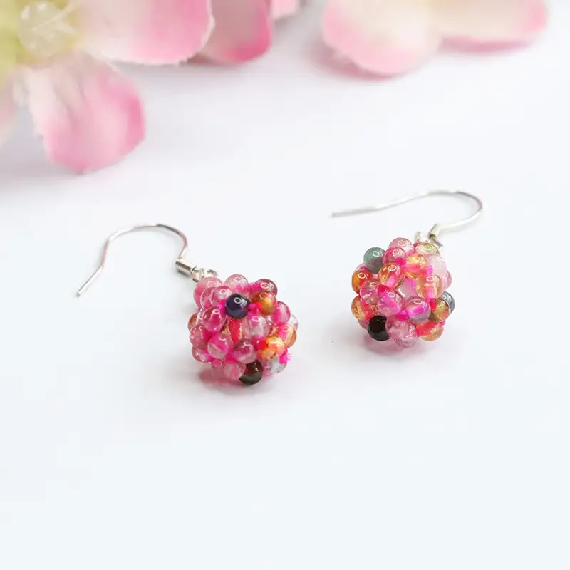 Guan Yu Inlaid Natural Tourmaline Earrings for Women — feature 8