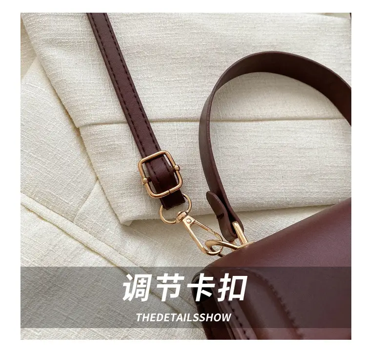 White Western Style Shoulder Messenger Bag 2023 — feature 4