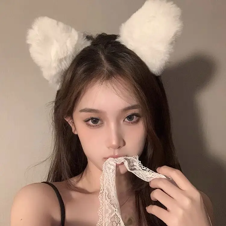 Sweet & Spicy Cat Ears Hair Mask Eye Mask Suit Cos Dressup