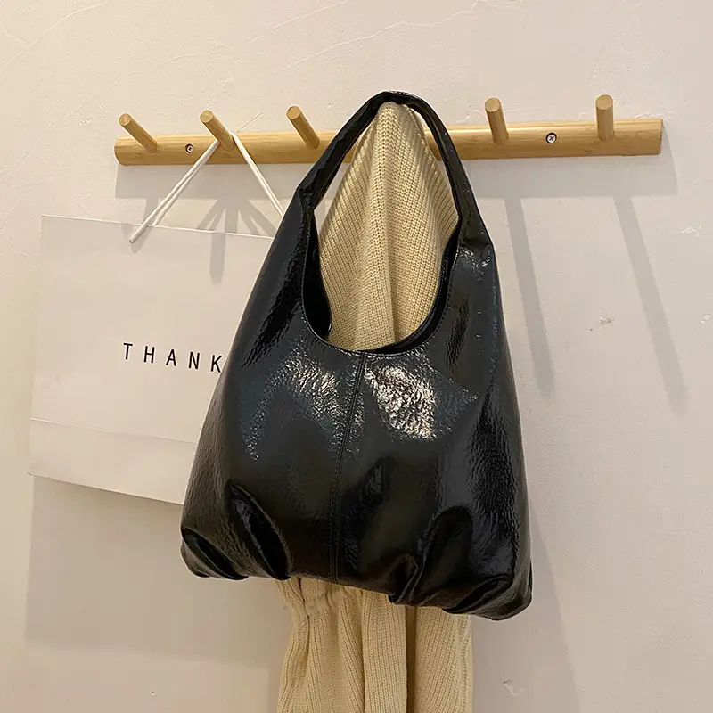 Women's 2023 Soft Leather Underarm Shoulder Bag - Image 8