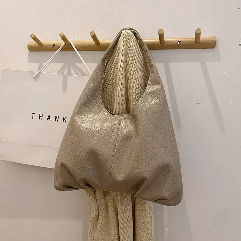 Women's 2023 Soft Leather Underarm Shoulder Bag - Image 10