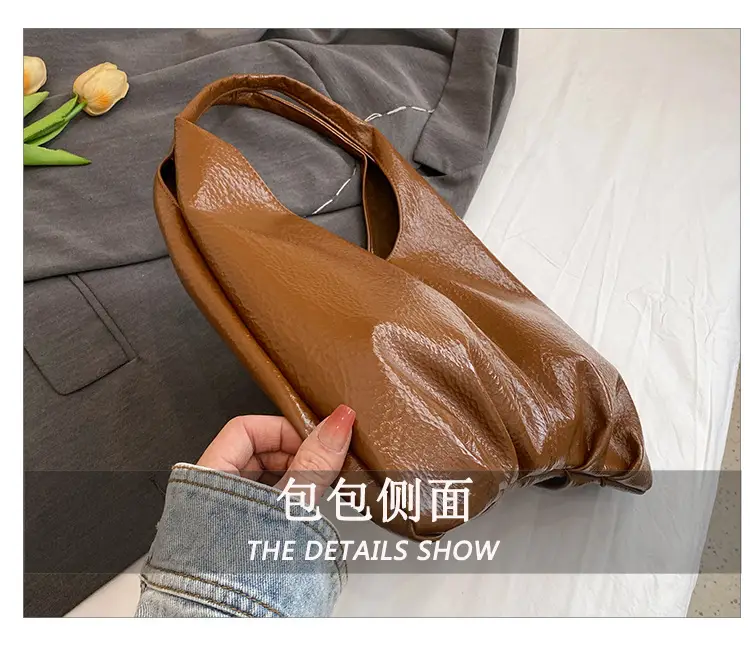 Women's 2023 Soft Leather Underarm Shoulder Bag — feature 10