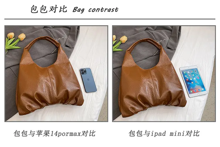 Women's 2023 Soft Leather Underarm Shoulder Bag — feature 14
