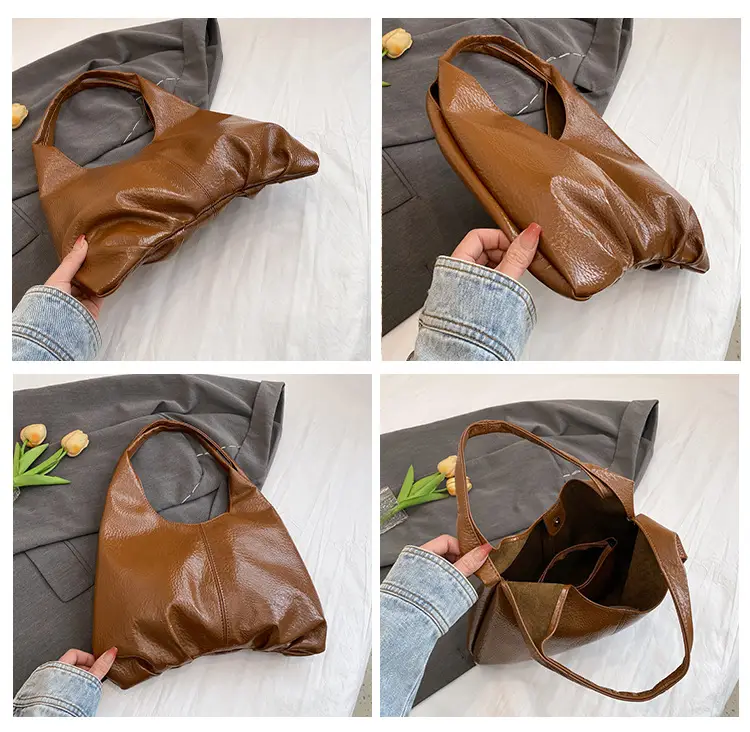 Women's 2023 Soft Leather Underarm Shoulder Bag — feature 15