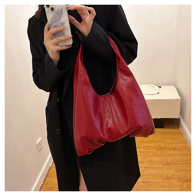 Women's 2023 Soft Leather Underarm Shoulder Bag — feature 18