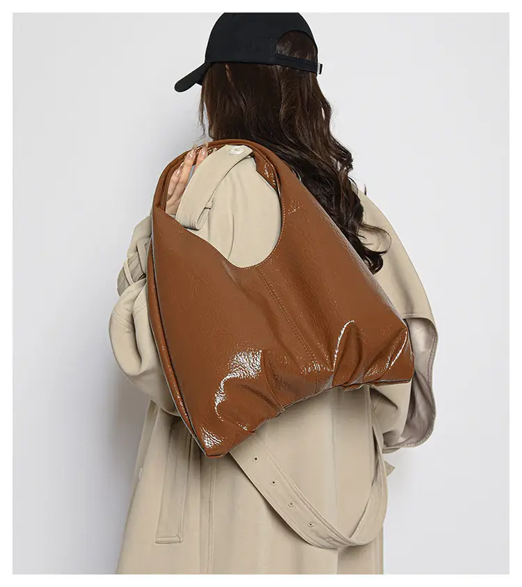 Women's 2023 Soft Leather Underarm Shoulder Bag — feature 23