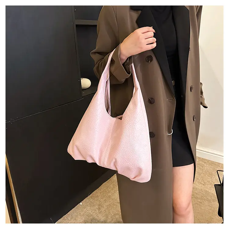 Women's 2023 Soft Leather Underarm Shoulder Bag — feature 24