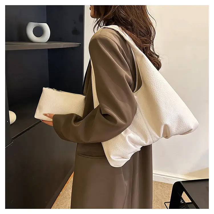 Women's 2023 Soft Leather Underarm Shoulder Bag — feature 25