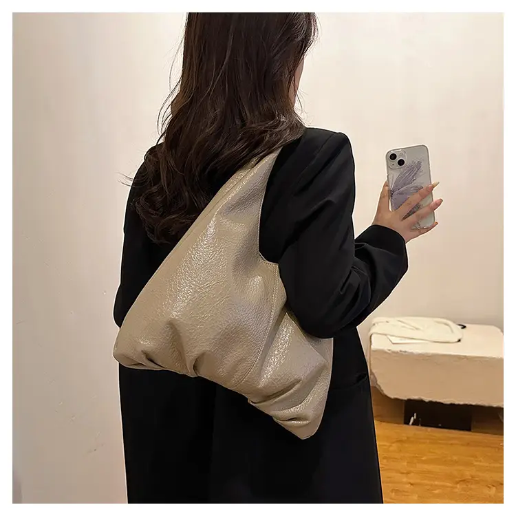Women's 2023 Soft Leather Underarm Shoulder Bag — feature 28
