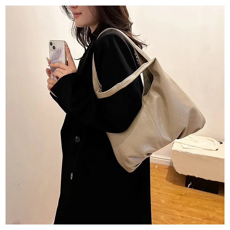 Women's 2023 Soft Leather Underarm Shoulder Bag — feature 29