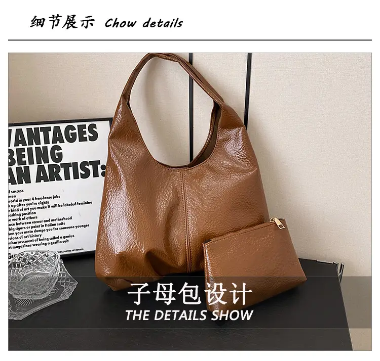 Women's 2023 Soft Leather Underarm Shoulder Bag — feature 6