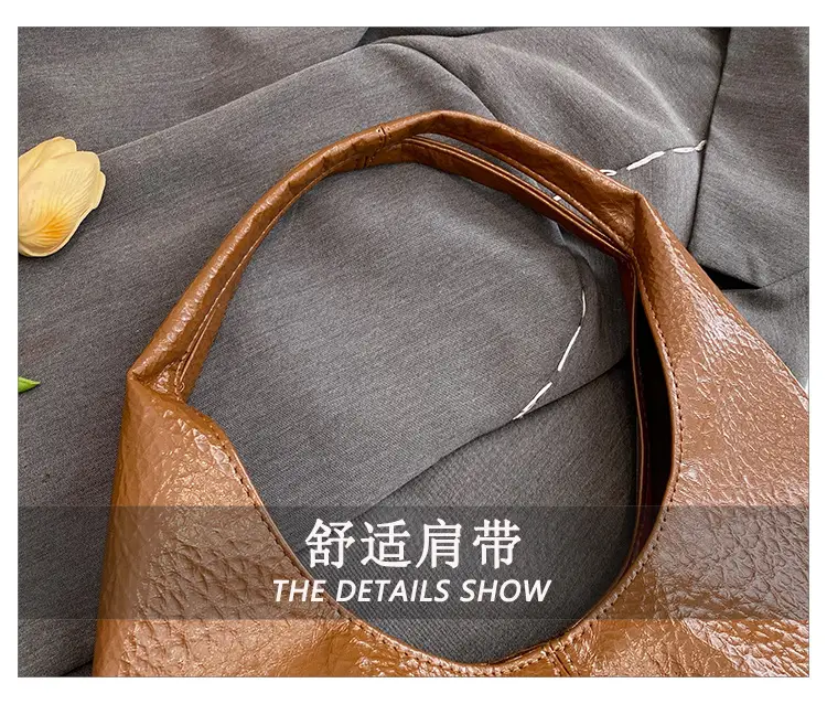 Women's 2023 Soft Leather Underarm Shoulder Bag — feature 7