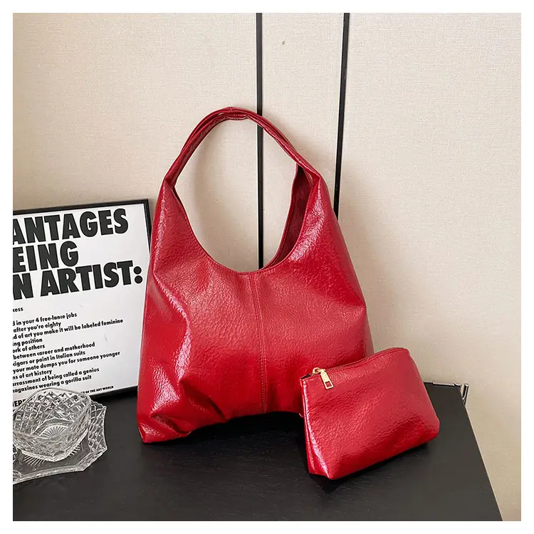 Women's 2023 Soft Leather Underarm Shoulder Bag - Image 5