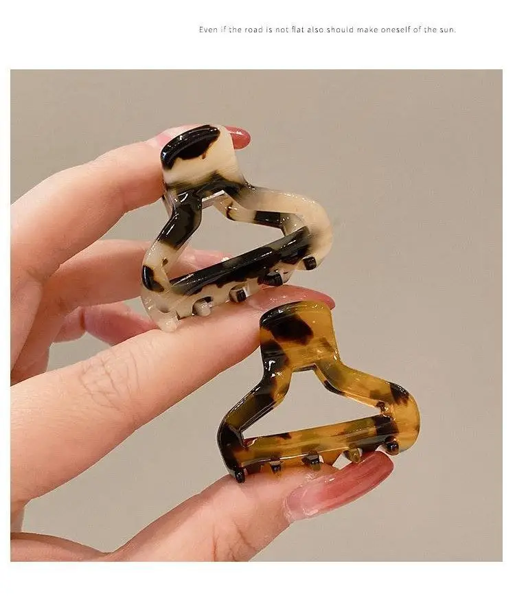 Leopard Print Hairpin for Women High Ponytail Clip — feature 10