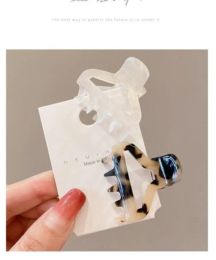 Leopard Print Hairpin for Women High Ponytail Clip — feature 4