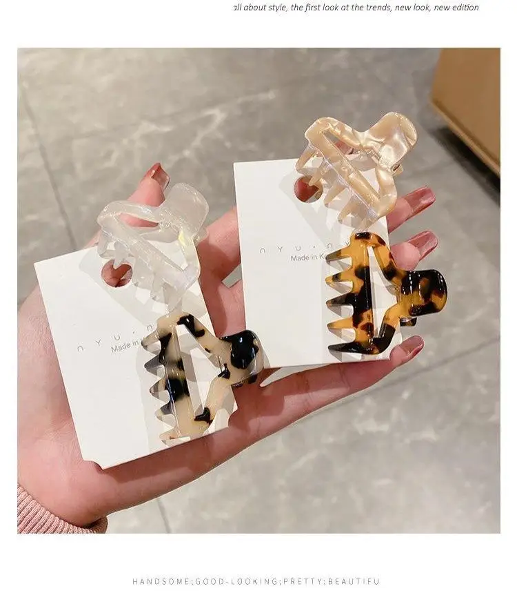 Leopard Print Hairpin for Women High Ponytail Clip — feature 6