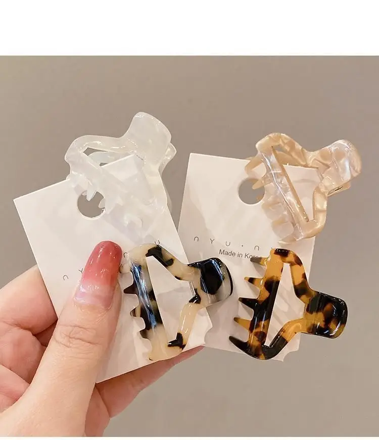 Leopard Print Hairpin for Women High Ponytail Clip — feature 7